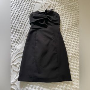 Strapless Bow Gianni Bini Black Mini Dress